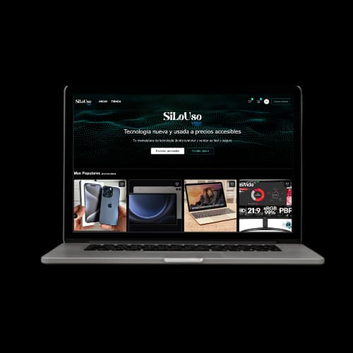 Silouso Shop - Desktop version